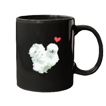 Discover Funny Silkie Chicken Hen Backyard Farmer Mugs