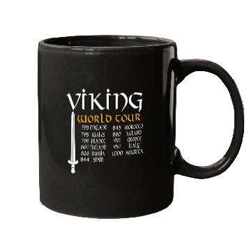 Discover Viking World Tour Mugs