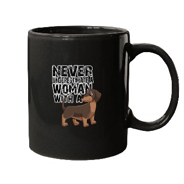 Discover Dachshund Never Underestimate Mugs