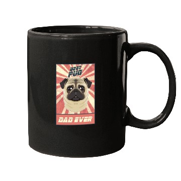 Discover Best Pug Dad Ever I Pug Lover Mugs