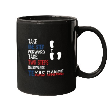 Discover Country Western two-step Dance Cool Texas Mugs