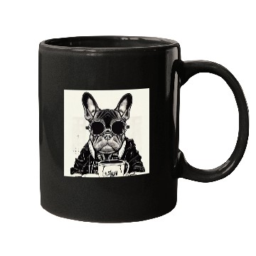 Discover I love dog and coffee Mugs