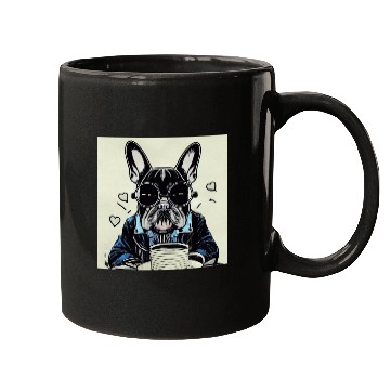Discover I love dog and coffee Mugs
