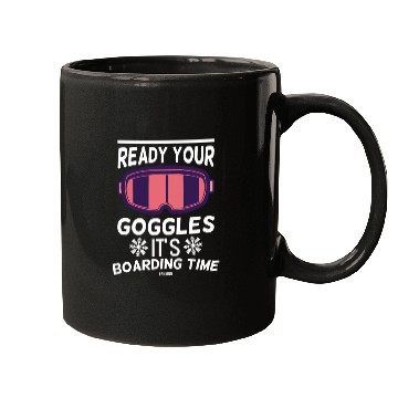 Discover Snowboarding Mugs