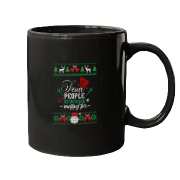Discover funny snowman Christmas ugly sweater Mugs