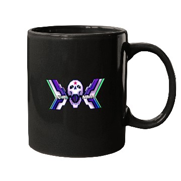 Discover Cyberpunk NT MMA logo Mugs
