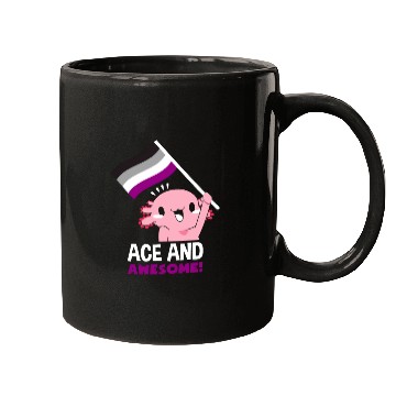 Discover Asexual Axolotl Mugs