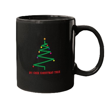 Discover Geek Xmass Tree Mugs