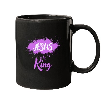 Discover JESUS is my King Mugs