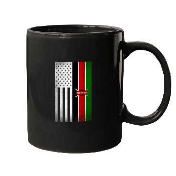 Discover Kenya Design for proud Kenyan Americans Mugs
