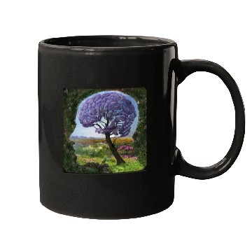 Discover Brain garden Mugs