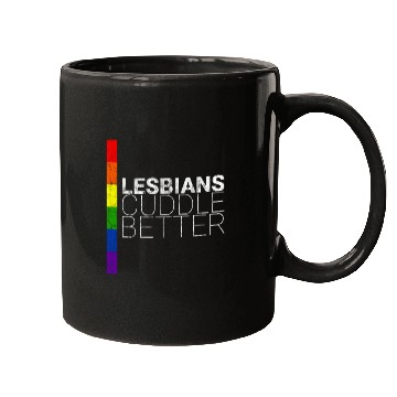Discover Lesbians Cuddle Better 3 Mugs