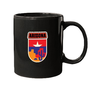 Discover US States Arizonna Mugs