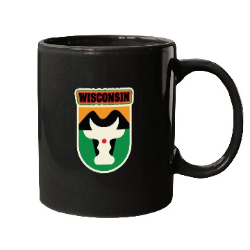Discover US States WISCONSIN Mugs