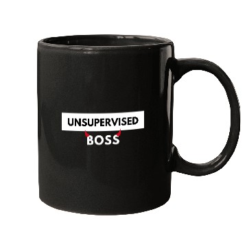 Discover UNSUPERVISED BOSS FUNNY CUTE DESIGN Mugs