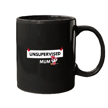 Discover UNSUPERVISED MUM FUNNY CUTE DESIGN Mugs