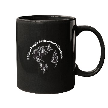 Discover 8 Billion People On The Planet Mugs