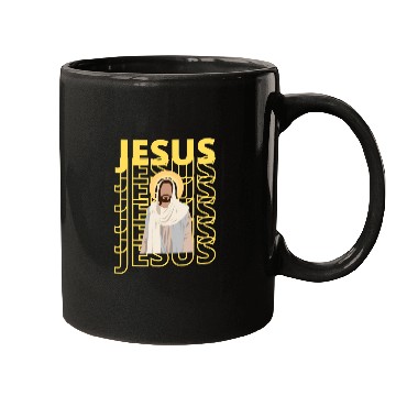 Discover Retro Jesus Love Mugs