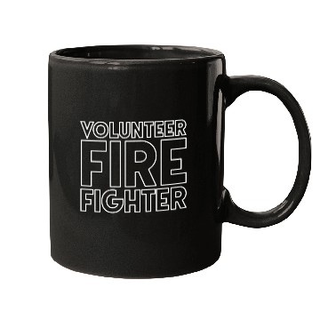 Discover Volunteer Fire Fighter Fire Department Firefighter Mugs