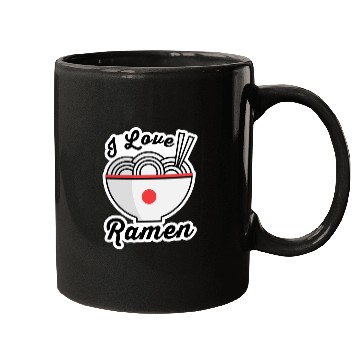 Discover I Love Ramen Mugs
