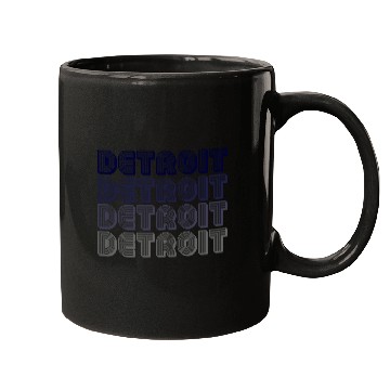 Discover Detroit Michigan Mugs