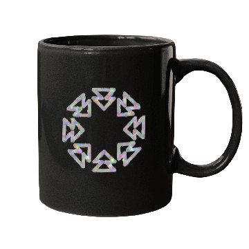Discover Snowflake pattern Christmas star winter gift idea Mugs