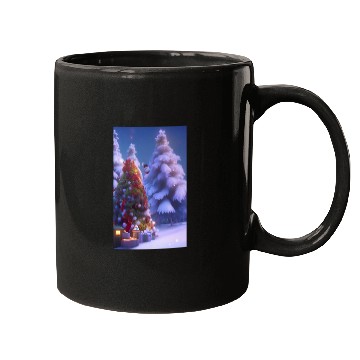 Discover Christmas tree Christmas is approaching Mugs