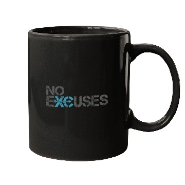Discover Cross Country Running No Excuses Mugs