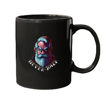 Discover Grumpy Santa Mugs