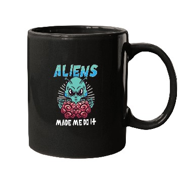Discover Alien Extraterrestrial Area 51 UFO Space Geek Gift Mugs