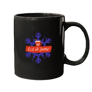 Discover let it Snow Mugs