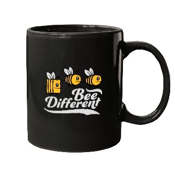 Discover bee different saying quote Mugs