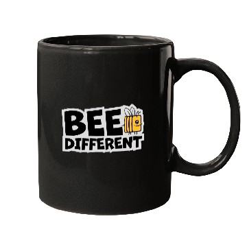 Discover bee different saying quote Mugs