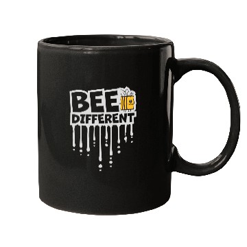 Discover bee different saying quote Mugs