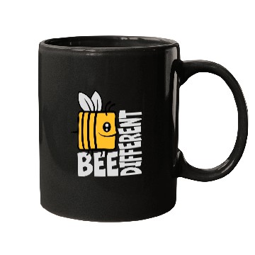 Discover bee different saying quote Mugs