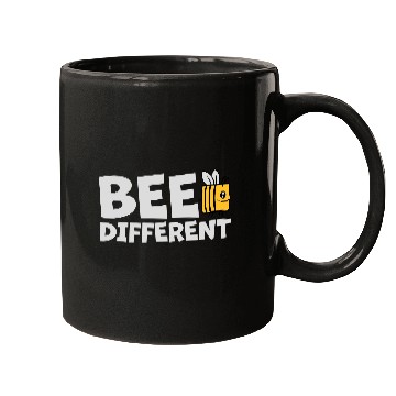 Discover bee different saying quote Mugs