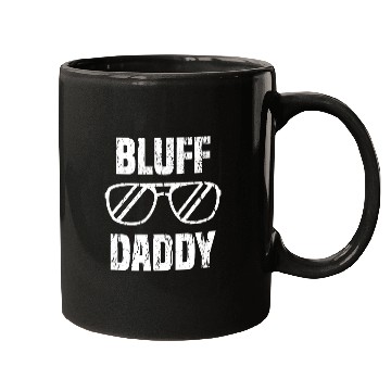 Discover Bluff Daddy Playing Card Mugs Aviation Design