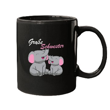 Discover Elephants - Große Schwester Mugs