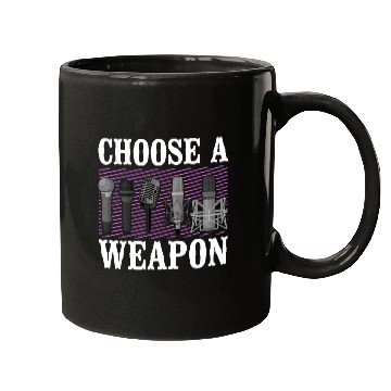 Discover Karaoke Singer Microphone Vocalist Mugs