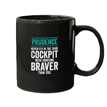 Discover Prudence Wisdom Quotes Pilot Philosophy Mugs