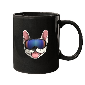 Discover PUG GOGGLES Mugs