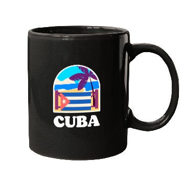 Discover Vintage Cuba Travel Mugs