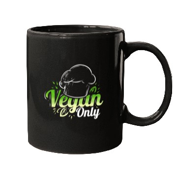 Discover Chefs Hat Cooking Only Veggies For Vegetarian And Mugs