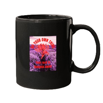 Discover Do your own things, Your road to success awaits. Mugs
