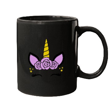 Discover Unicorn flower Mugs