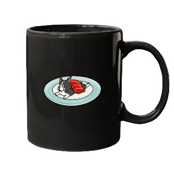 Discover Boston Terrier Nigiri Sushi Mugs