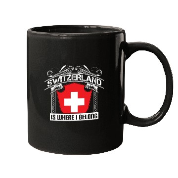 Discover Switzerland Alps State Gift Idea Mugs