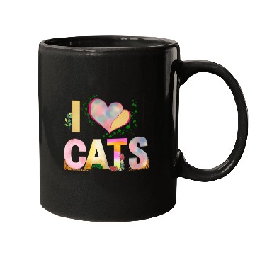 Discover I love cats Mugs