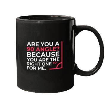 Discover Mathematics Right Angle Cheesy Pun Math Geek Mugs