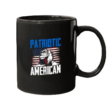 Discover Patriotic American US Patriot USA Mugs
